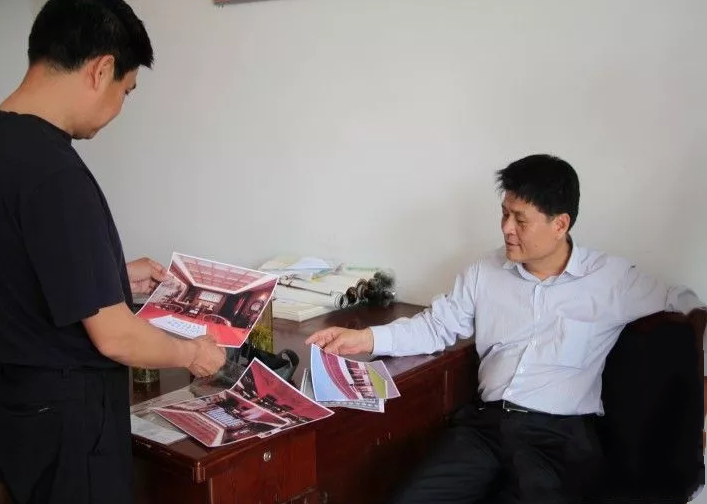 中國現代書畫家協會趙會長來鄒城墨香源書畫學校檢查指導工作