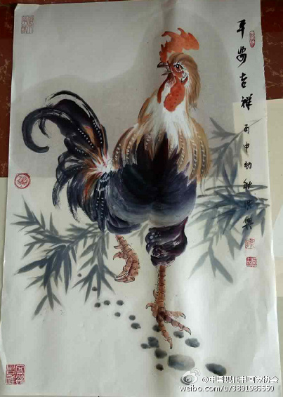 中國現代書畫家協會會長趙樹樸攜同著名書畫家應邀青陽寶泰公司