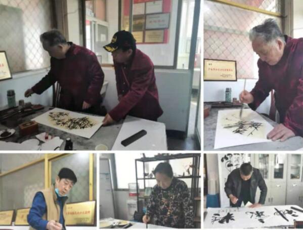 山東省老促會慶祝建黨一百周年書畫展征稿筆會在濟南舉辦