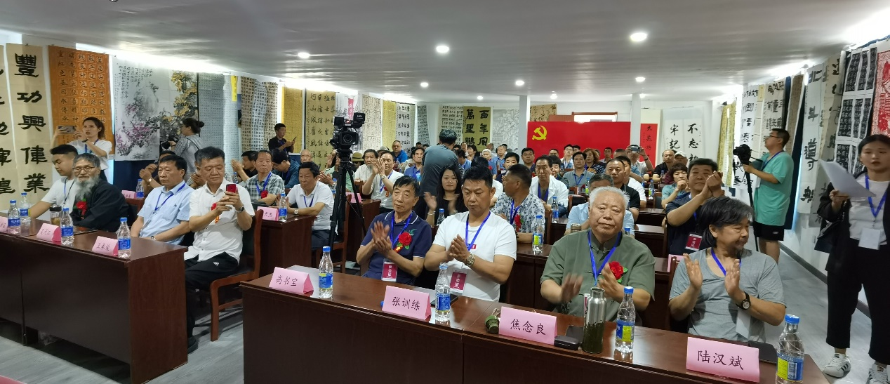 &ldquo;冀南山底抗日地道杯&rdquo;詩書畫印藝術風采展暨紅色文化采風行在河北邯鄲市峰峰礦區舉行